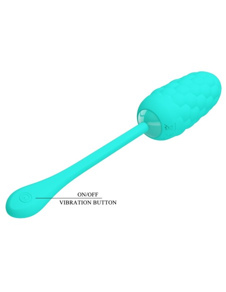 Œuf Vibrant Marina 8 x 3.3cm Turquoise | FetishXplore