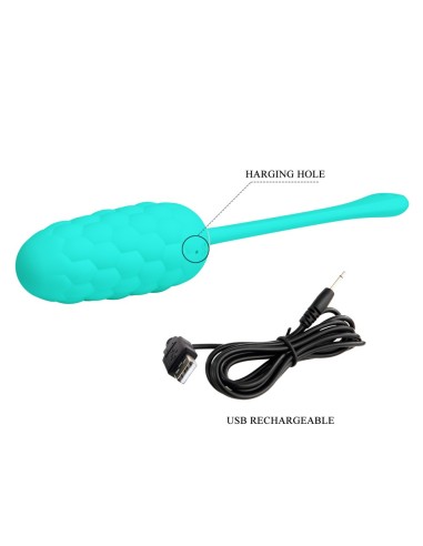 Œuf Vibrant Marina 8 x 3.3cm Turquoise | FetishXplore