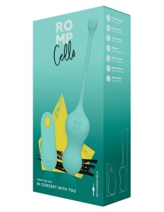 Œuf Vibrant Sans Fil Cello 7.5 x 3.6 cm Vert | FetishXplore 2
