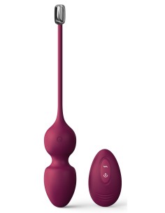 Œuf Vibrant Love Balls Dorcel 9 x 3.5cm Mauve | FetishXplore