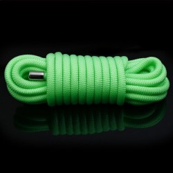 Corde de bondage Phosphorescente Verte 5 Mètres 2