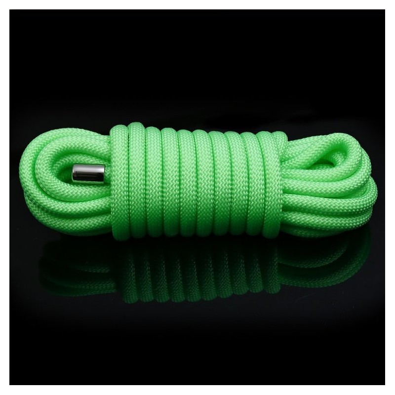 Bondage Rope Luminous 5M Green