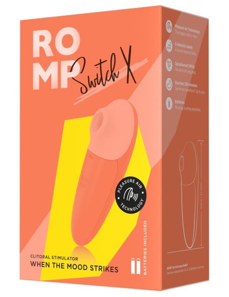 Stimulateur de Clitoris Switch X Orange | FetishXplore