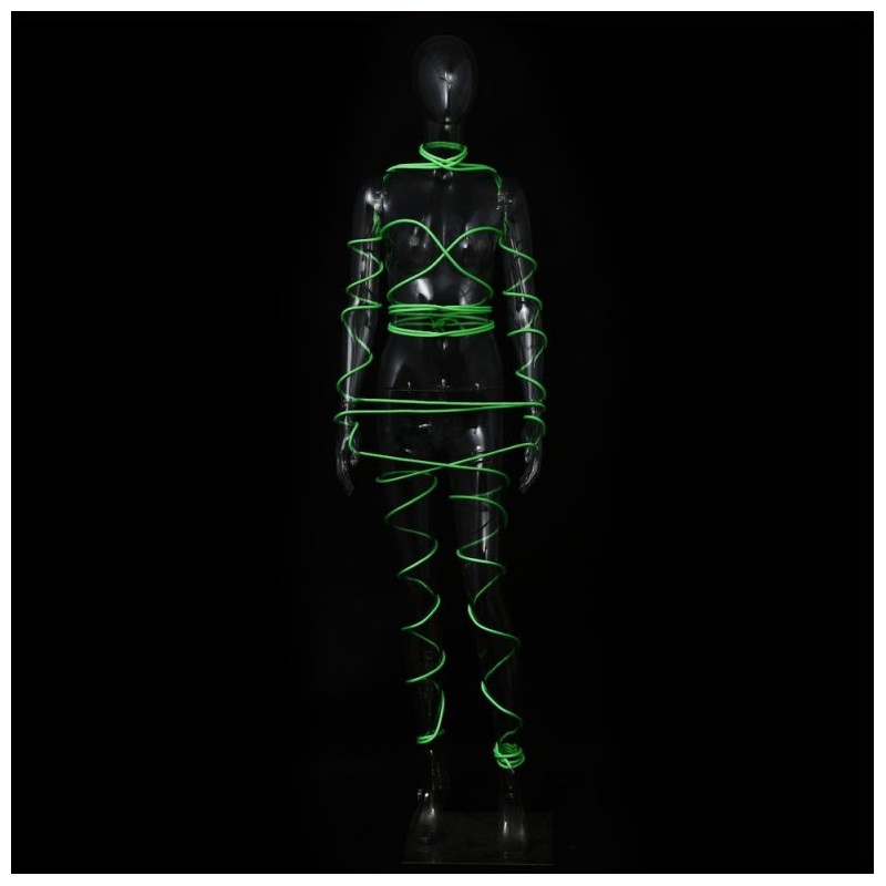 Bondage Rope Luminous 5M Green