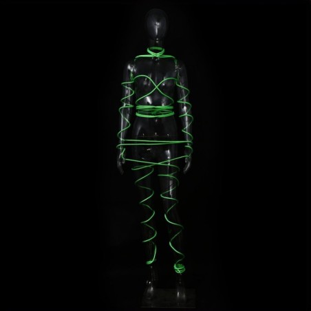Bondage Rope Luminous 5M Green