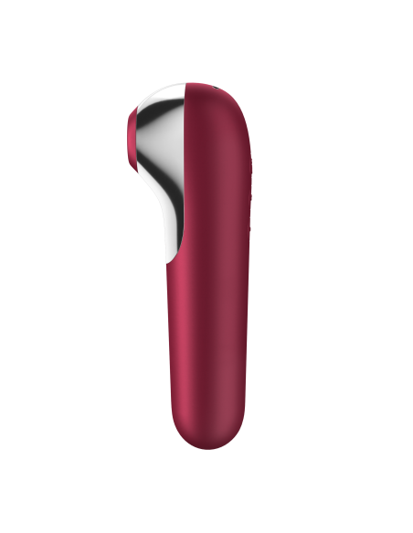 Dual Love Red Clitoral Stimulator + Vibrator