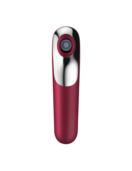 Dual Love Red Clitoral Stimulator + Vibrator