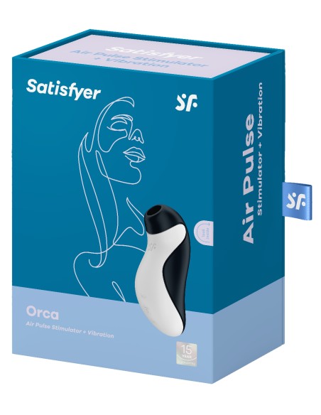 Stimulateur de Clitoris Aspiration Orca Satisfyer | FetishXplore