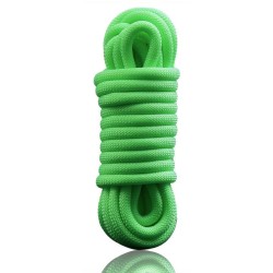 Corde de bondage Phosphorescente Verte 10 Mètres