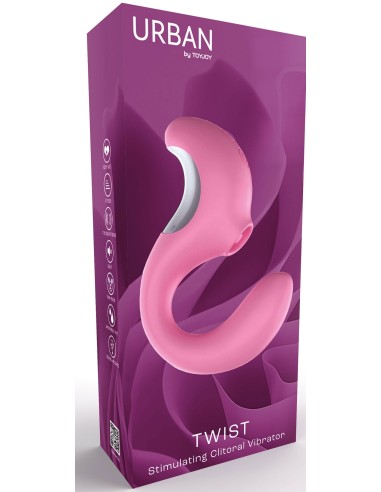 Stimulateur de Clitoris et Point G TWIST 8 x 3cm | FetishXplore
