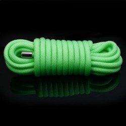 Corde de bondage Phosphorescente Verte 10 Mètres 2