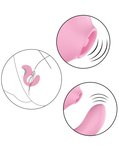 Stimulateur de Clitoris et Point G TWIST 8 x 3cm | FetishXplore
