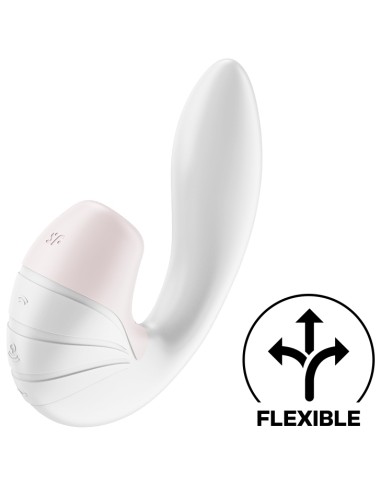 Stimulateur de Clitoris Supernova Satisfyer Blanc | FetishXplore