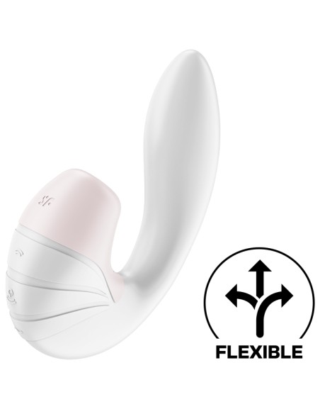 Stimulateur de Clitoris Supernova Satisfyer Blanc | FetishXplore
