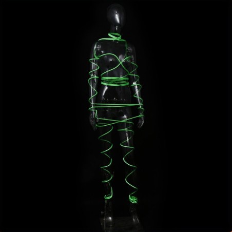 Corde de bondage Phosphorescente Verte 10 Mètres