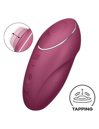 Stimulateur de Clitoris Tap & Climax 1 Framboise | FetishXplore