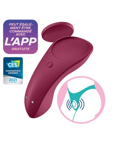 Stimulateur de Clitoris Sexy Secret - Panty Vibrator Satisfyer