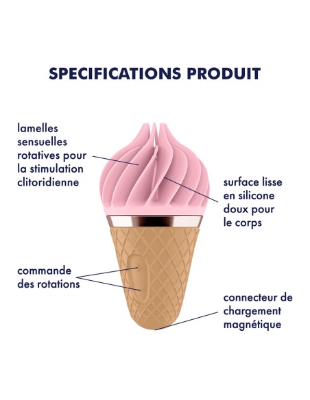 Stimulateur Clitoridien Sweet Treat Rose | FetishXplore