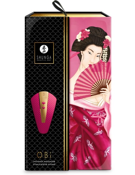 Stimulateur Intime Shunga Obi Framboise | FetishXplore