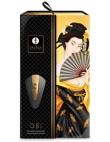 Shunga Obi Intimate Stimulator Black