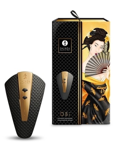 Shunga Obi Intimate Stimulator Black