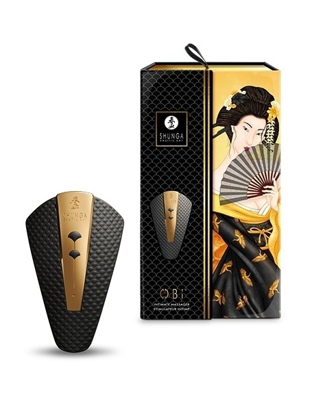 Shunga Obi Intimate Stimulator Black
