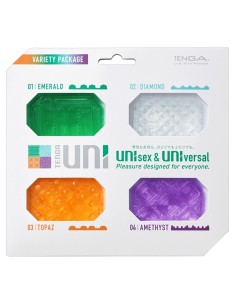 Pack de 4 Gaines de Masturbation Uni Tenga | FetishXplore