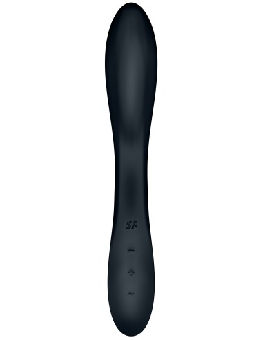 Stimulateur de Point G Rrrolling Explosion 22cm Noir | FetishXplore