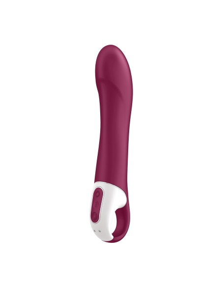 Vibromasseur Connecté Big Heat Satisfyer 15 x 4cm Mauve | FetishXplore
