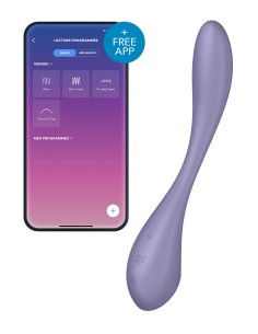 Vibro Connecté G-Spot Flex 5+ Satisfyer Mauve | FetishXplore