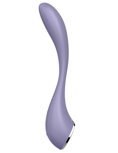 Vibro Connecté G-Spot Flex 5+ Satisfyer Mauve | FetishXplore