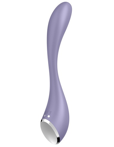 Vibro Connecté G-Spot Flex 5+ Satisfyer Mauve | FetishXplore