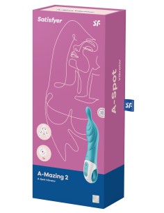 Stimulateur Point G A-mazing 2 Satisfyer Bleu | FetishXplore 2