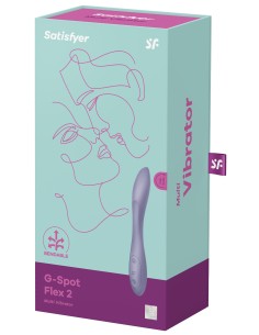 Vibro G-Spot Flex 2 Satisfyer 20cm Violet | FetishXplore 2