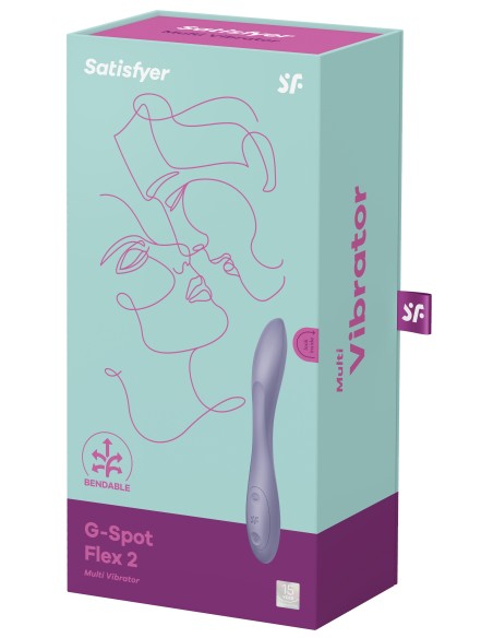 Vibro G-Spot Flex 2 Satisfyer 20cm Violet | FetishXplore