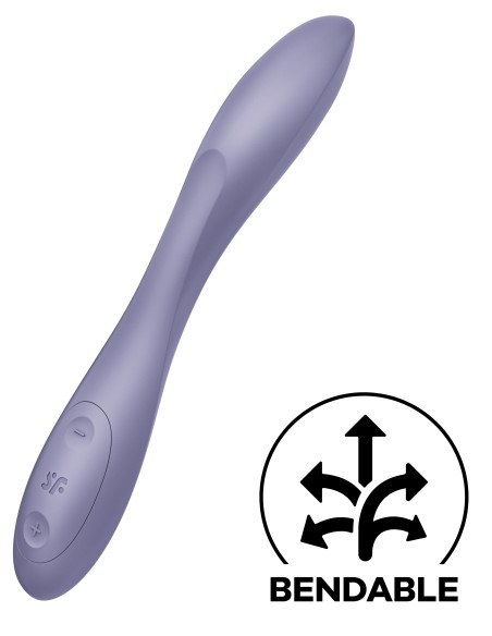 Vibro G-Spot Flex 2 Satisfyer 20cm Violet | FetishXplore