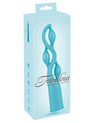 Vibro Fabulous 18 x 4cm Turquoise | FetishXplore