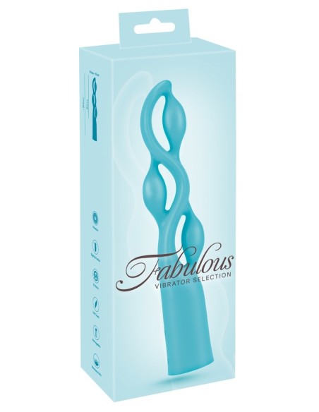 Vibro Fabulous 18 x 4cm Turquoise | FetishXplore