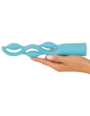 Vibro Fabulous 18 x 4cm Turquoise | FetishXplore