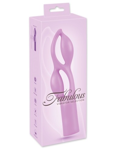 Vibro Fabulous 18 x 5.5cm Rose | FetishXplore