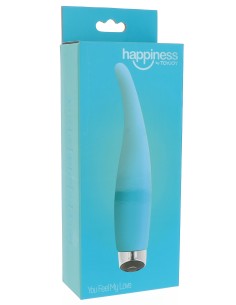 Stimulateur de Clitoris You Feel My Love 18cm Bleu | FetishXplore 2