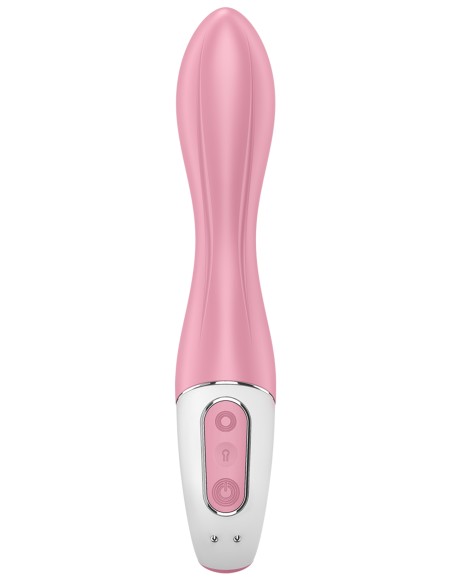 Vibro gonflable Air Pump Vibrator 2 Satisfyer 12 x 3.5cm| Fetishxplore