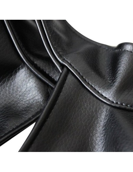 Harnais et Collier Optor Noir | FetishXplore