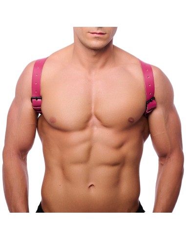 Harnais en Cuir Shoulder Rose | FetishXplore