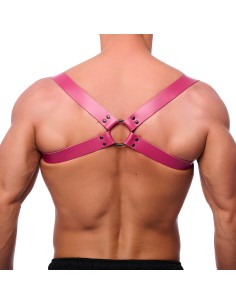 Harnais en Cuir Shoulder Rose | FetishXplore 2