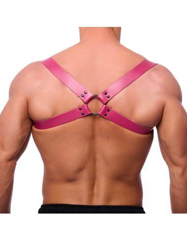Harnais en Cuir Shoulder Rose | FetishXplore