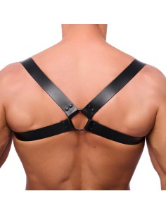 Harnais en Cuir Shoulder Noir | FetishXplore 2