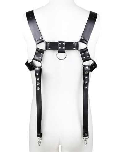 Sm Garter Harness Black