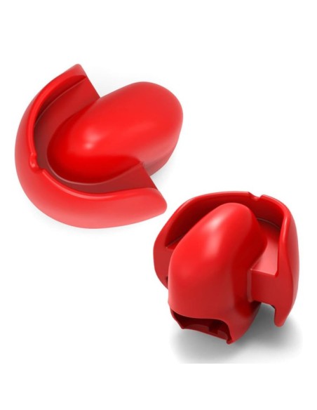 Bâillon Tongue Block Rouge | FetishXplore