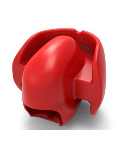 Bâillon Tongue Block Rouge | FetishXplore